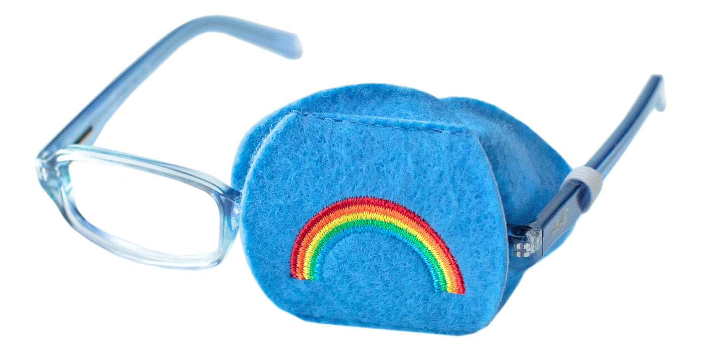 Child Eyeglass Patch - Rainbow