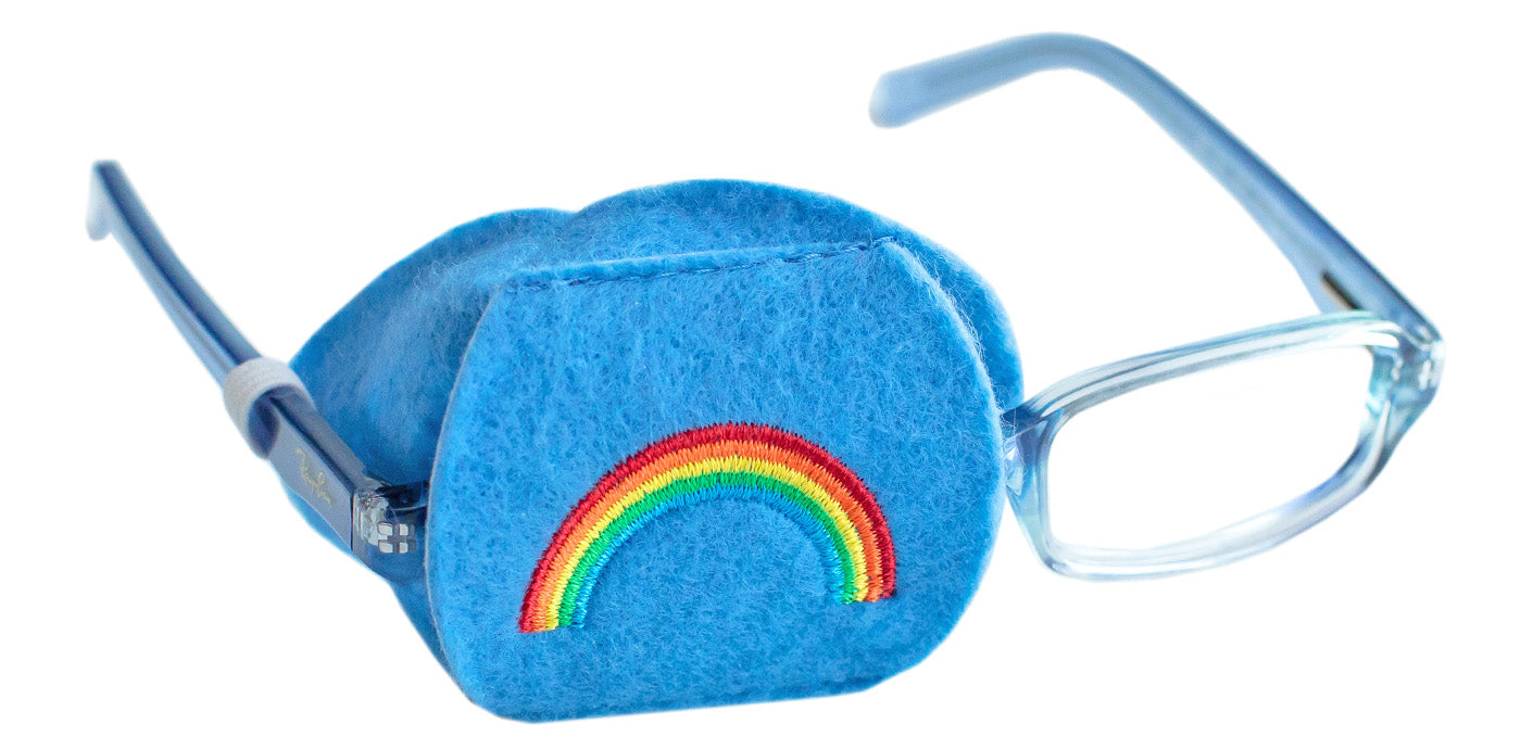 Child Eyeglass Patch - Rainbow